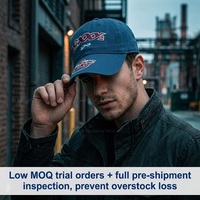 Casquette de baseball OEM ODM personnalisée avec logo, broderie, patch, motif course, streetwear, mode, faible MOQ, échantillon rapide
