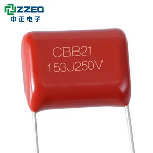 Cbb21 1.2uf Cbb21-105j400v 0.068uf 630vdc P = 15 millimetri di Polipropilene Metallizzato 225j 400v 630v Ppn Condensatore 0.022uf Cbb21