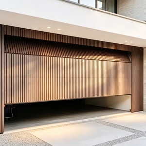 <span class=keywords><strong>Porte</strong></span> <span class=keywords><strong>de</strong></span> <span class=keywords><strong>garage</strong></span> <span class=keywords><strong>motorisée</strong></span> silencieuse en alliage d'aluminium pour usage domestique, <span class=keywords><strong>avec</strong></span> <span class=keywords><strong>porte</strong></span> piétonne intégrée, antivol, pour villa et manoir - Product Image 5