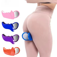 NJ Appareil d'exercice médial en plastique pour les muscles du plancher pelvien et les fessiers, avec pince de hanche pour la correction, pour femmes