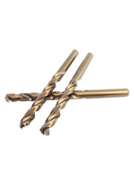 Forets hélicoïdaux HSS au cobalt à queue droite pour acier, aluminium, bois, plastique, usage domestique et industriel