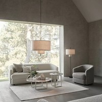 Fauteuil simple moderne, durable et confortable en tissu pour la maison, le bureau, l'appartement, le salon, la chambre, l'hôtel