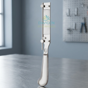 มีดผ่าตัดปลูกถ่ายผิวหนัง SCHINK DERMATOME / SCHINK SKIN GRAFT KNIFE ทำจากสแตนเลสสตีล สำหรับศัลยกรรมตกแต่ง - ได้รับการรับรองมาตรฐาน CE ระดับ Class I - Product Image 2