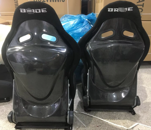 مقاعد سيارات أصلية عالمية من المصنع مباشرة، مقعد سباق من ألياف الكربون بقماش سويدي - Product Image 4