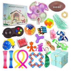 JYTZ0092 Large Bubble Stress Relief Fidget Toys <b>Advent</b> <b>Calendar</b> Keychain Pack Heart Adult Phone Case Fidget Toys - Product Image 1