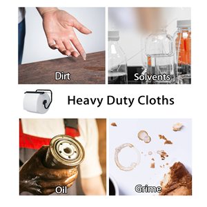 Hot Chất Lượng Không Dệt Gỗ Bột Giấy Sợi Cellulose Làm Sạch Vải Giấy Cuộn Vải Nhà Bếp Món Ăn Khăn - Product Image 5