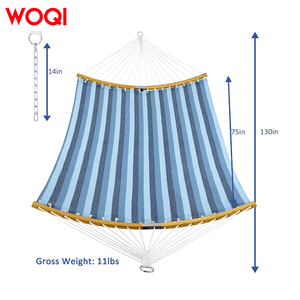 Cho woqi xách tay ngoài trời mềm vải đu bông võng treo cho cắm trại và đi bộ đường dài chất liệu vải - Product Image 3