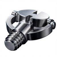 Vis de fixation pour mini caméra espion discrète, en acier, haute précision, norme DIN, avec anneau en D, 1/4, pour trépied photo, personnalisée sur mesure