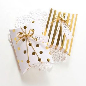 Party <strong>Pillow</strong> Favors Box <strong>Small</strong> Candy Box Candy Treat Gift Boxes for Wedding Baby Shower Birthday Party Favors Supplies - Product Image 6