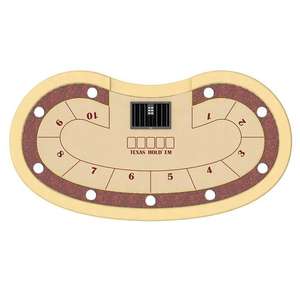 Lucky YH — Table pliante 96 pouces, siège de Poker Texas, couleur personnalisée, de haute qualité, vente en gros, avec coupe d'eau - Product Image 6