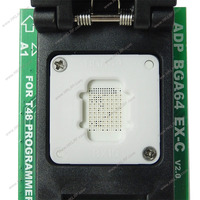 XGecu T48 BGA64 Header BGA64 Adaptateur de prise ADP_BGA64-EX_A(B/C) Adaptateur NOR pour programmeur XGecu T48