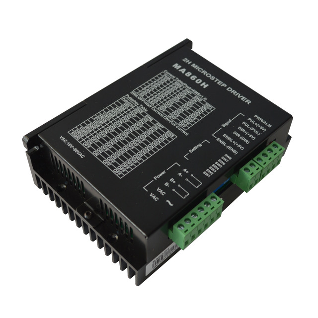 Unipolar Stepper Motor Driver 8A Digital MA860H for Nema 34 86HS Series Motor
