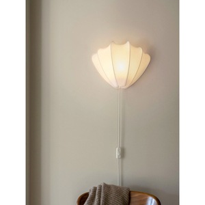 French Style Cream <b>Wall</b> Lamp Led <b>Light</b> E27 Switch Control Bedroom Living Room Lighting Fixture - Product Image 1