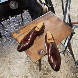 Chaussures Oxford élégantes en cuir véritable haut de gamme à lacets pour hommes, pour le bureau, les mariages, grandes tailles, printemps, été, hiver 2024, tendance - Product Image 3