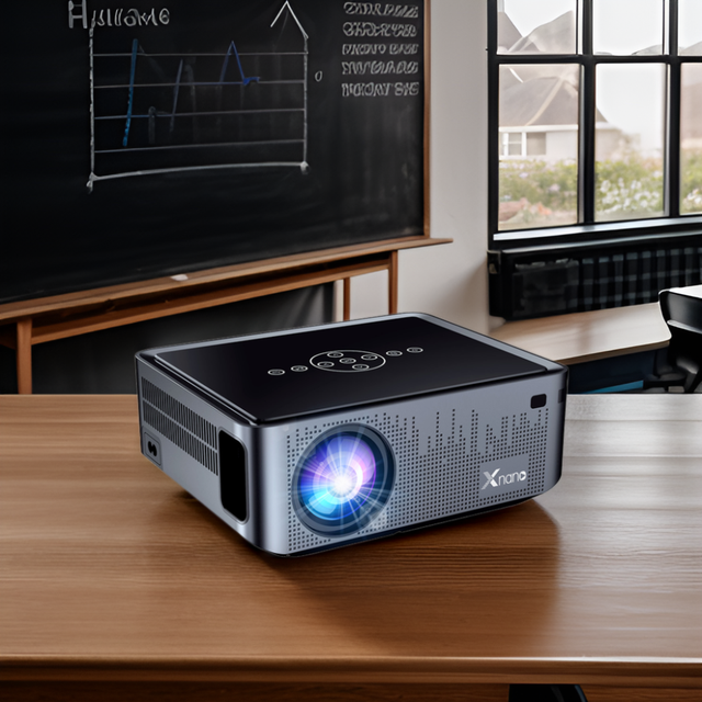 XNANO Well-designed X1 PRO Projector LCD Screen Android 9.0 Dual Speakers Smart Home Theater 1080P 8K 4K Projector