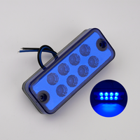 Feux de position latéraux LED ultra-lumineux 12V 24V pour camions, feux de freinage étanches à lumière constante pour remorques, fourgonnettes, rénovation/amélioration usine