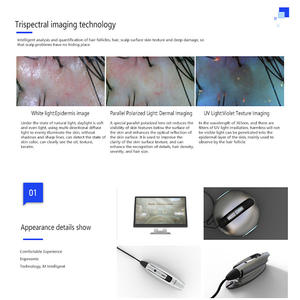 Máquina de Análisis Capilar con Material ABS, Detecta Folículos Pilosos y Atrofia Capilar para Salón de Belleza y Uso Doméstico - Product Image 3