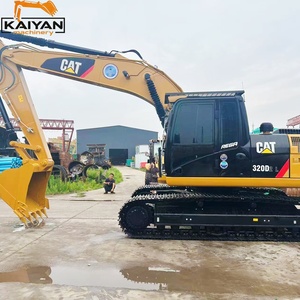 Excavadora de cadenas Caterpillar 320D2L usada, 20 toneladas, motor original japonés, cucharón de 0.93m, para construcción, minería e infraestructura. - Product Image 1