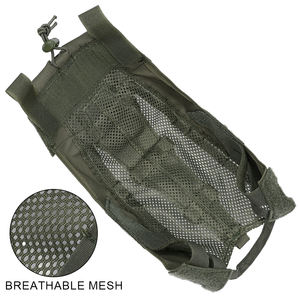 Accessoires de casque en nylon camouflage Sinairsoft, housse de casque tactique de combat ultra-haute coupe - Product Image 6