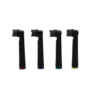 Compatible con cabezales de repuesto negros <span class=keywords><strong>Oral</strong></span> <span class=keywords><strong>B</strong></span>, paquete de 4 cabezales de <span class=keywords><strong>cepillo</strong></span> de carbón reciclables EB17P - Product Image 4