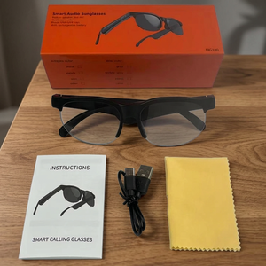 Lunettes intelligentes ZTX MG100 - Écouteurs sans fil mains libres, étanches IP67, vidéo 1080P, charge magnétique, compatibles iOS et Android - Product Image 3