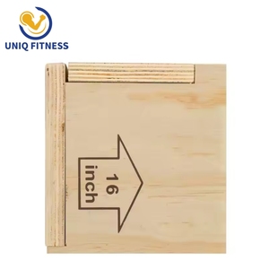 Cajas de madera Plio plyométricas tres en uno <span class=keywords><strong>UNIQ</strong></span> - Product Image 3