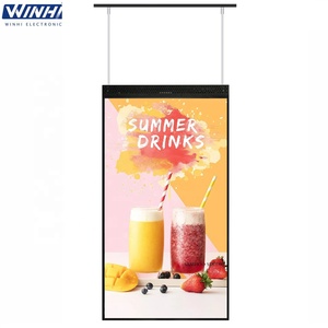 Pantalla LCD ultradelgada de 43/55/65" con 3000 nits de alto brillo para escaparates, señalización digital de doble cara. - Product Image 4