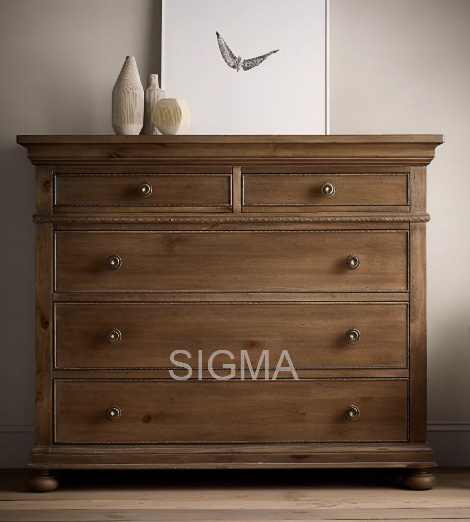 High End Traditional  Dresser For Bedroom Dressers 6 Drawers Bedroom Furniture