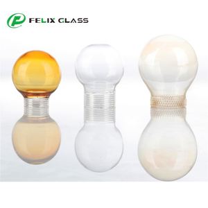 Couvre-luminaire en verre borosilicate 3.3 de haute qualité, couleurs variées, filetage G9, pour décoration intérieure et éclairage domestique - Product Image 4