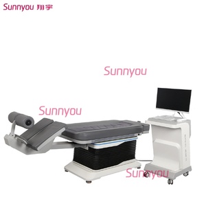 Dispositif de lit de traction de la colonne lombaire machine de traction professionnelle machine de thérapie de traction électrique thérapie physique - Product Image 5