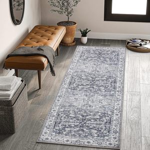Tappetino per porta della lavanderia con <span class=keywords><strong>tappeto</strong></span> stampato 3d tappetini da cucina Vintage <span class=keywords><strong>grigio</strong></span> lavabili in lavatrice tappetini da cucina personalizzati Boho antiscivolo per corridoio - Product Image 1
