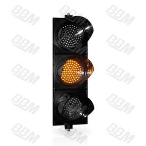 <span class=keywords><strong>Feu</strong></span> de signalisation <span class=keywords><strong>tricolore</strong></span> de 200 mm avec lentille Fresnel - Product Image 4
