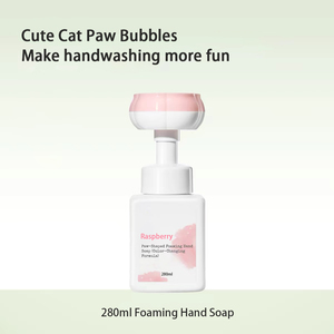 Savon Moussant en Gros pour les Mains avec Distributeur Mignon, Sans <span class=keywords><strong>Alcool</strong></span>, Parfum Framboise, Nettoyant Moussant pour Enfants et Bébés - Fournisseur - Product Image 6