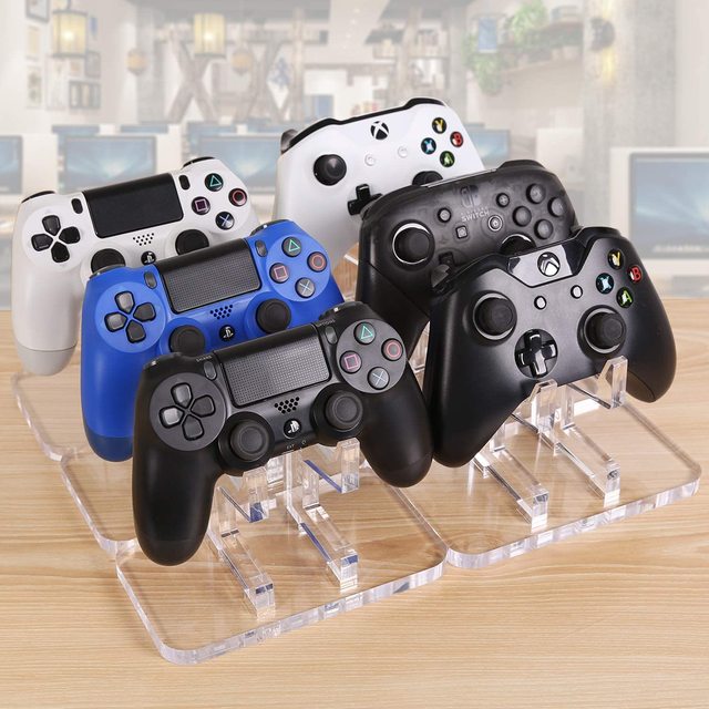 Acrylic Universal Game Controller Stand Holder for Xbox ONE PS4 PS5 STEAM Switch PC  Universal Gaming Gamepad Controller