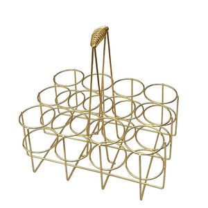 Yuka Beverage Carrier Six Bottle Holder <b>Portable</b> For <b>Bar</b> Hotel Use - Product Image 2