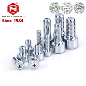 Vis à tête cylindrique hexagonale en acier au carbone haute résistance GB70.1, vis à tête cylindrique hexagonale à filetage complet - Product Image 1