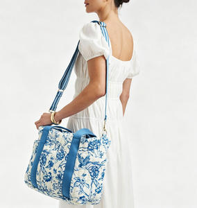 Borsa Fasciatoio Personalizzata Trapuntata in Nylon Funzionale con Materassino per il <span class=keywords><strong>Cambio</strong></span> - Product Image 2