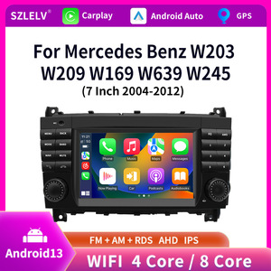 Système de navigation Android tout-en-un USB pour lecteur DVD de voiture W203B200B150B170A160A180, placement sur tableau de bord W203, autoradio pour tableau de bord de voiture - Product Image 3