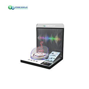 Présentoir audio de magasin de détail d'affaires pour l'affichage d'échantillon de casque d'écouteur de Bluetooth de magasins de chaîne de centre commercial d'exposition - Product Image 1