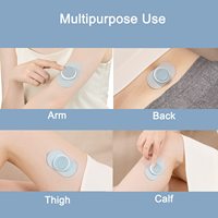 Appareil de massage Ems à double canal et faible impulsion Appareil de massage corporel pour soulager la douleur Appareil de massage musculaire Tens Stimulateur Tens