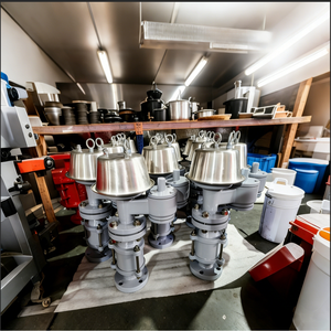 Réservoir de stockage d'huile et de gaz en acier au carbone anti-explosion, <span class=keywords><strong>valve</strong></span> de respiration à double tuyau résistante au feu avec alimentation manuelle anti-gel - Product Image 1