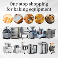 Mesin Pembuat Roti Komersial Harga Pabrik Oven Panggang Set Lengkap Solusi Peralatan Bakery