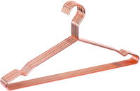 Cintre de séchage de vêtements pour boutique, porte-manteau, de couleur or rose, cuivre et métal, livraison gratuite