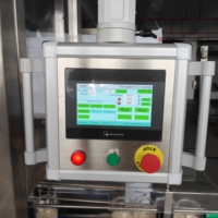 Ligne de machines automatiques de remplissage et de bouchage de poudre en bouteilles carrées et rondes pour les petites entreprises