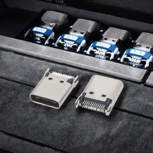 24P <b>USB</b> Connector Splint Holder <b>with</b> 1.5m Vertical <b>Socket</b> Jack LCP Material 5A Rated ISO9001/ROHS/CE/FCC Certified Product - Product Image 3