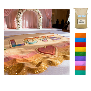 Meilleures ventes <span class=keywords><strong>D</strong></span>écoration de mariage <span class=keywords><strong>or</strong></span> rose Sable coloré - Product Image 1