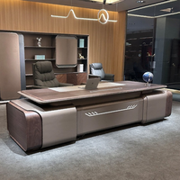 Nouveau bureau de patron minimaliste haut de gamme, bureau du président, bureau du président