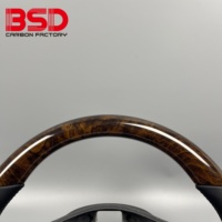 Volant en bois personnalisable pour Volkswagen Passat, accessoires intérieurs automobiles populaires