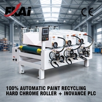 Machine de revêtement UV automatique à double rouleau FENGKAI HCGT600-2R 600 mm pour apprêt et couche de finition sur bois, meubles et panneaux MDF CE ISO