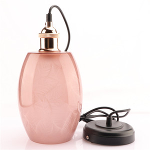 Phụ Kiện Chiếu Sáng Cho Đèn Bàn Mặt Dây Đèn Chụp Đèn Thủy Tinh Khắc Laser Hoa Văn Trang Trí Bóng Đèn Thủy Tinh - Product Image 4